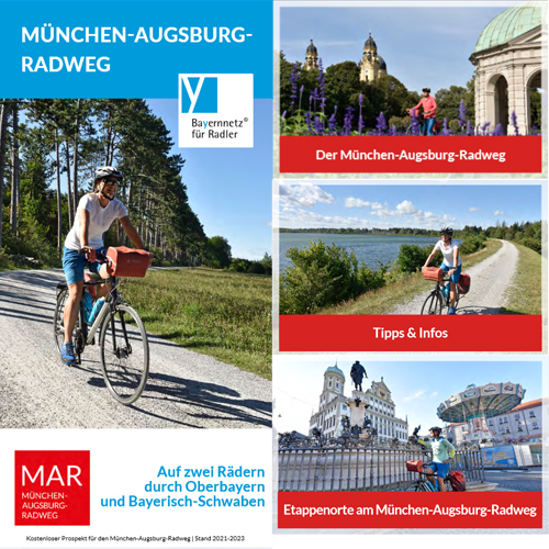 München-Augsburg-Radweg - Auf zwei Rädern durch Oberbayern und Bayerisch-Schwaben